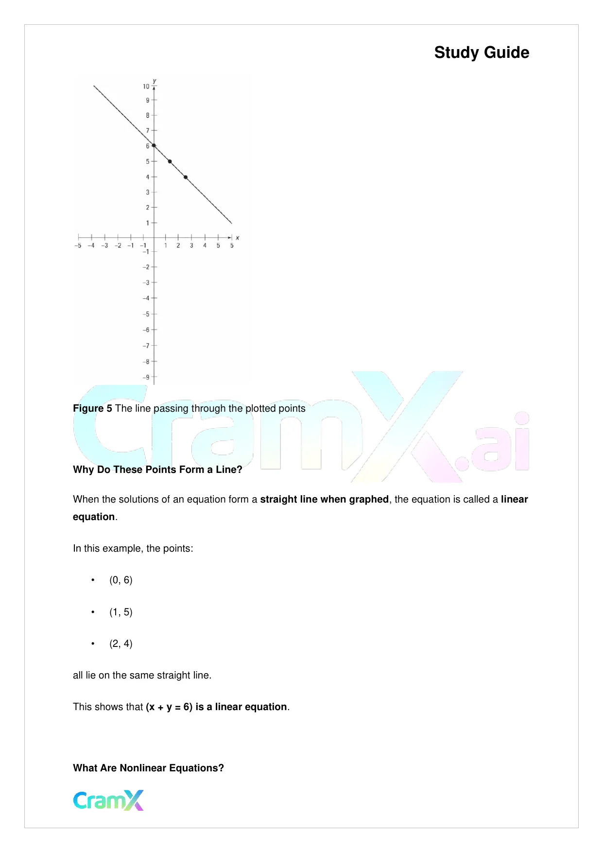 Algebra I – Coordinate Geometry - Page 10 preview image