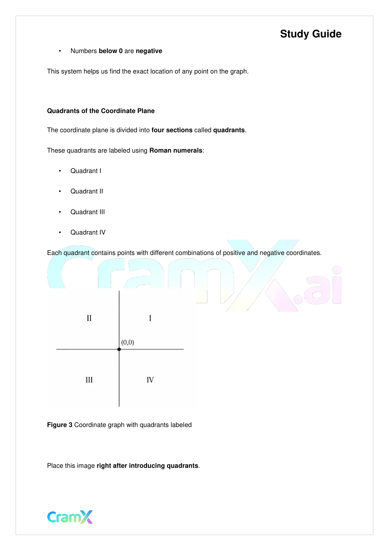 Algebra I – Coordinate Geometry - Page 4 preview image