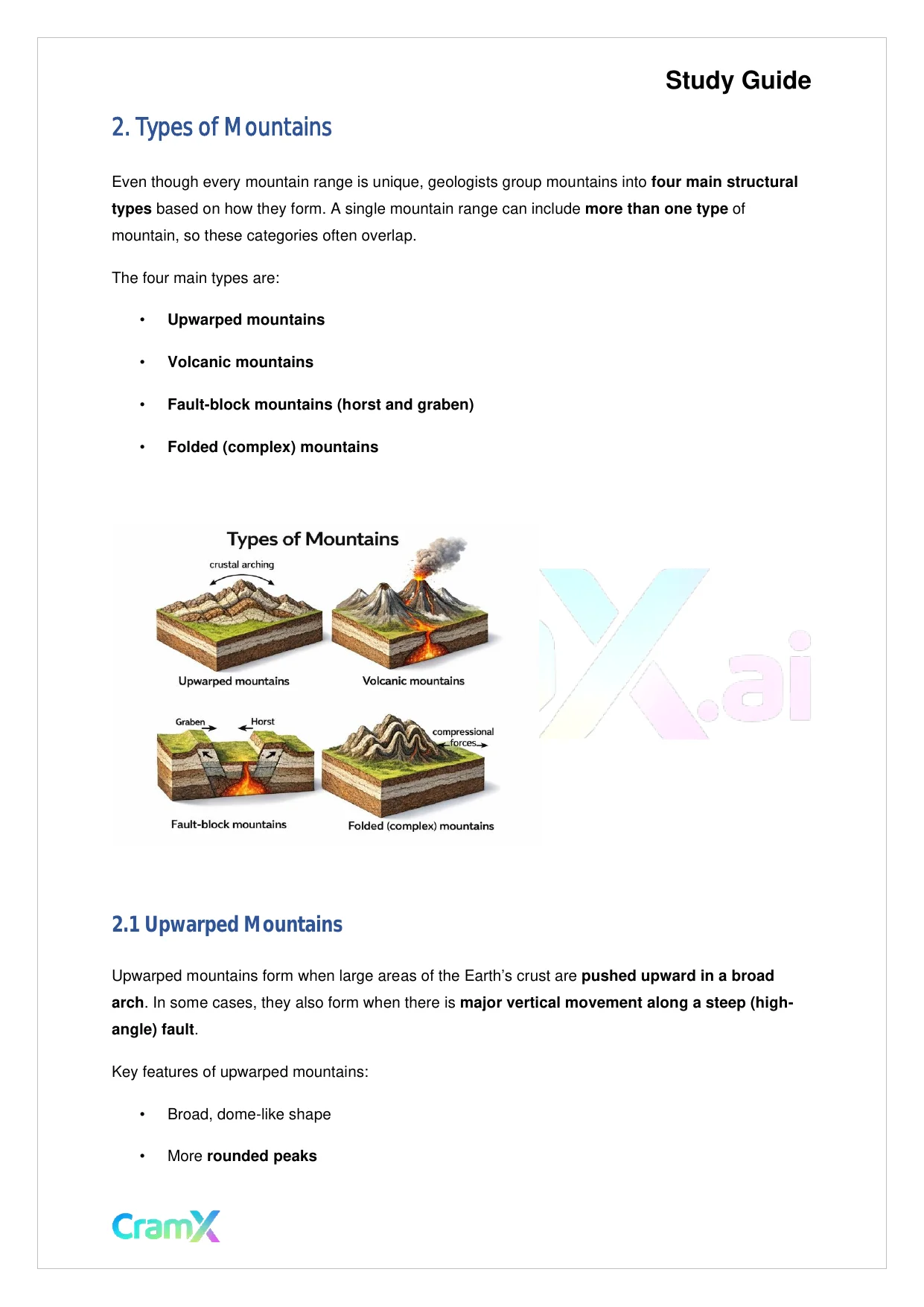 Geology - Mountain Building - Page 5 preview image