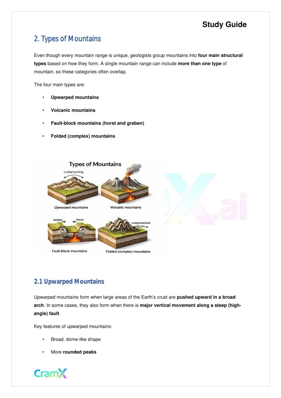 Geology - Mountain Building, page 5