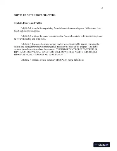 Investments, Binder Ready Version: Analysis and Management, 13th Edition Solution Manual - Page 15 preview image