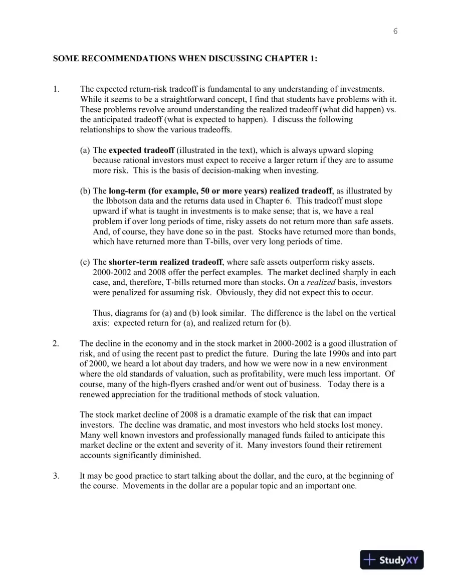 Investments, Binder Ready Version: Analysis and Management, 13th Edition Solution Manual, page 7