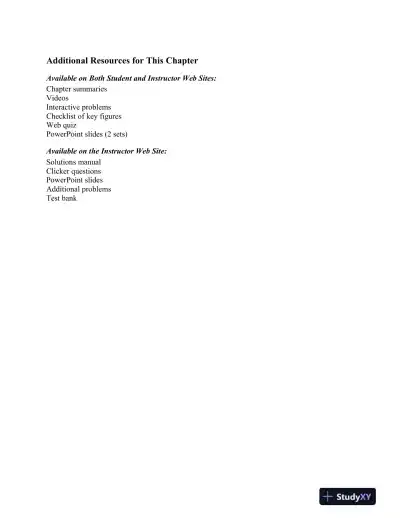 Cost Management: Measuring, Monitoring, And Motivating Performance, 2nd Edition Lecture Notes - Page 14 preview image