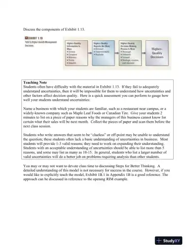 Cost Management: Measuring, Monitoring, And Motivating Performance, 2nd Edition Lecture Notes - Page 7 preview image