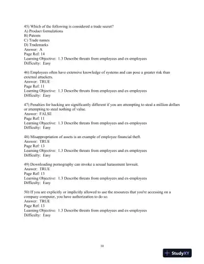 Test Bank for Corporate Computer Security, 5th Edition - Page 11 preview image