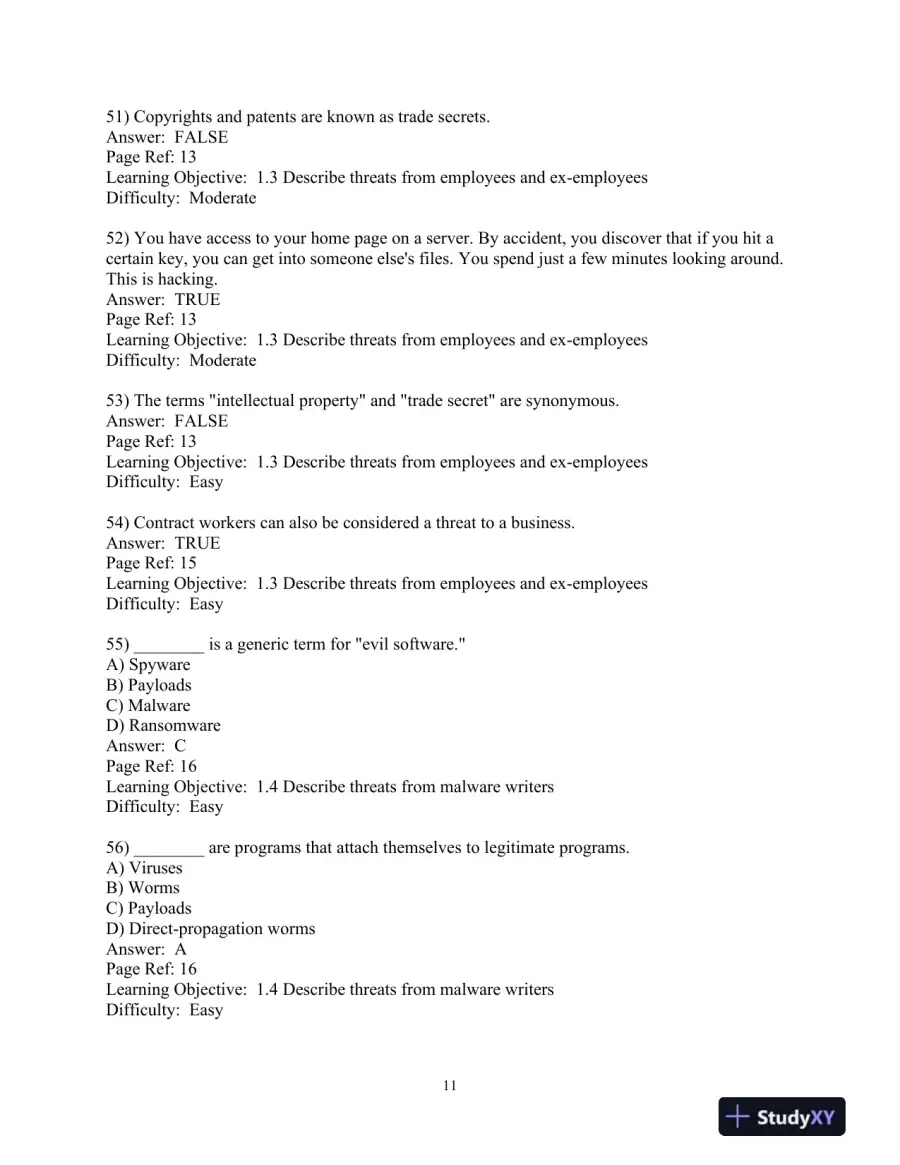 Test Bank for Corporate Computer Security, 5th Edition, page 12