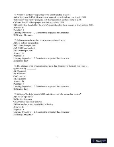 Test Bank for Corporate Computer Security, 5th Edition - Page 5 preview image
