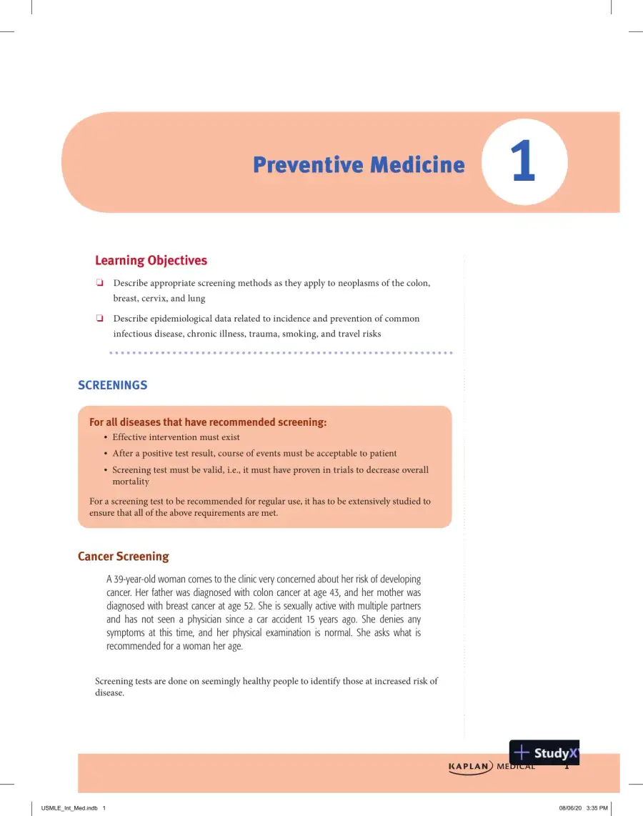 USMLE Step 2 CK Lecture Notes 2021: Internal Medicine, 1st Edition (2020), page 11