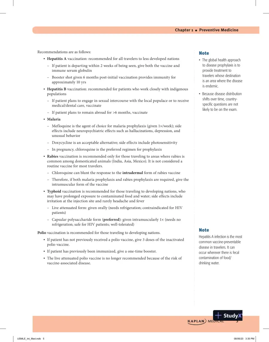 USMLE Step 2 CK Lecture Notes 2021: Internal Medicine, 1st Edition (2020), page 15
