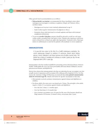 USMLE Step 2 CK Lecture Notes 2021: Internal Medicine, 1st Edition (2020) - Page 16 preview image