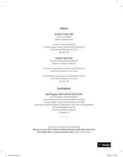 USMLE Step 2 CK Lecture Notes 2021: Internal Medicine, 1st Edition (2020) - Page 8 preview image