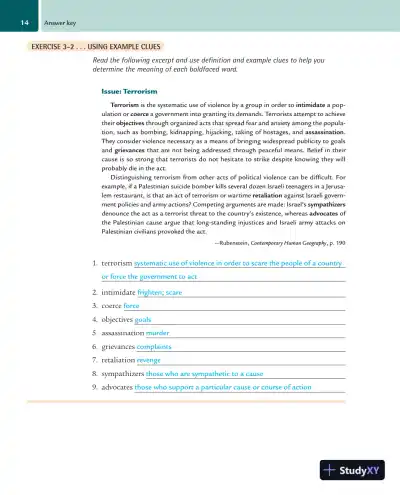 Solution Manual for Reading and Writing About Contemporary Issues, 3rd Edition - Page 16 preview image