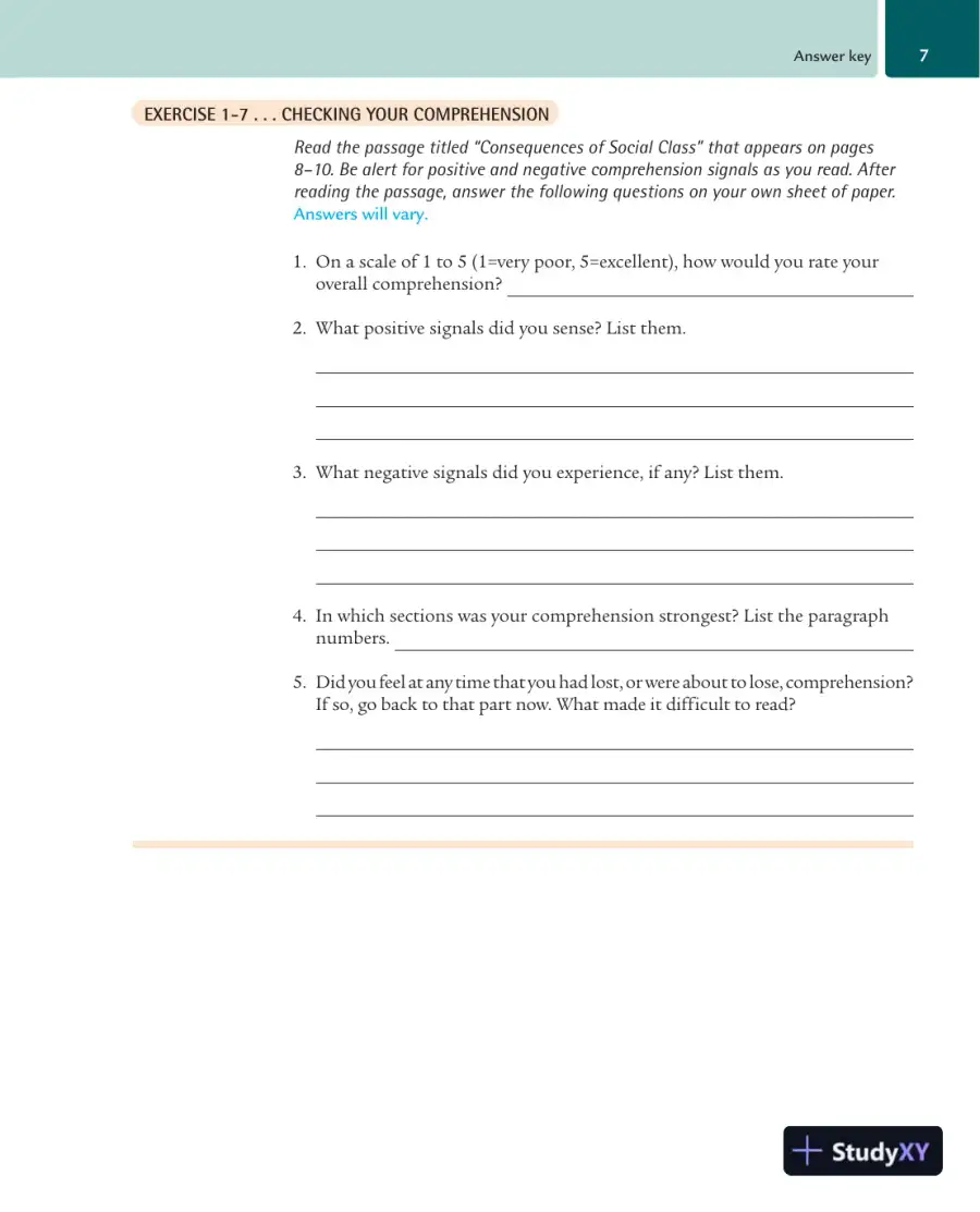Solution Manual for Reading and Writing About Contemporary Issues, 3rd Edition, page 9