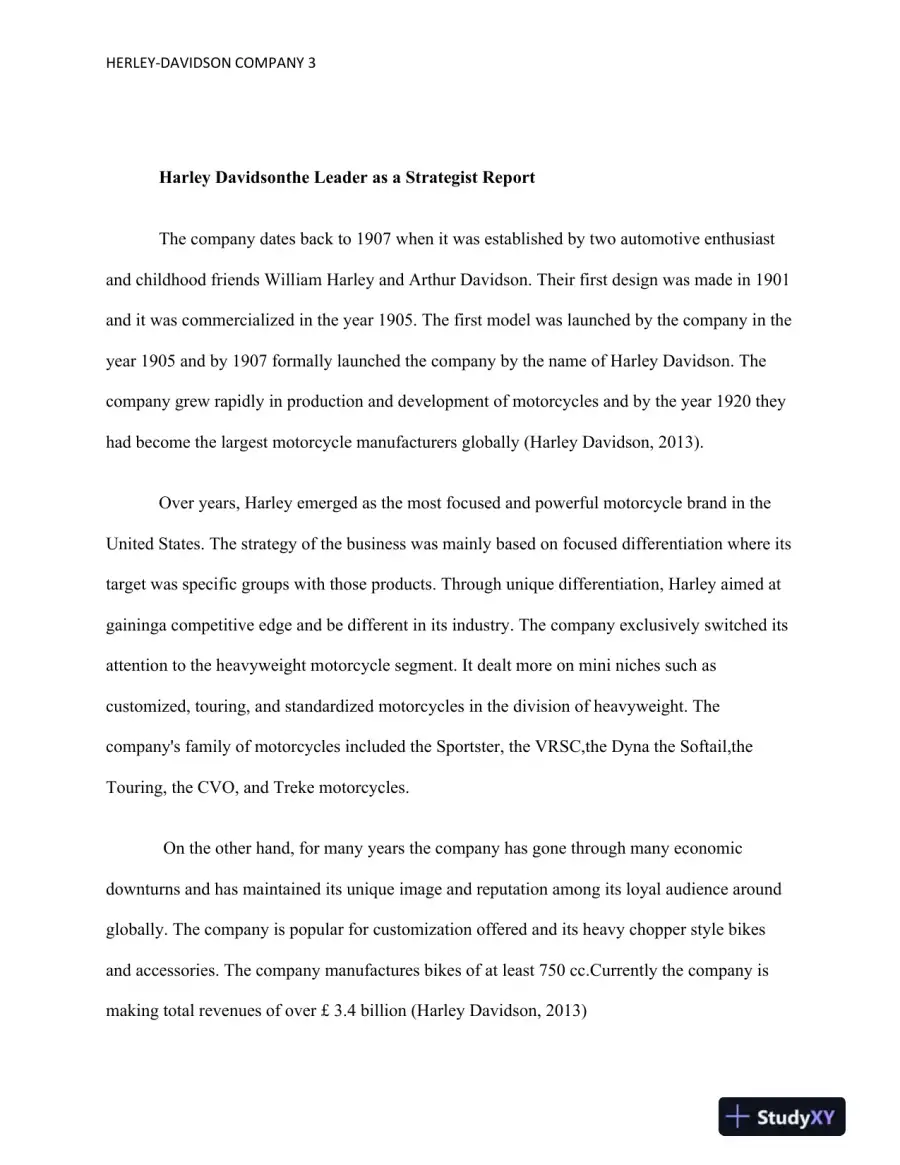 Strategic Analysis and Market Penetration Plan for Harley-Davidson in Brazil, page 4