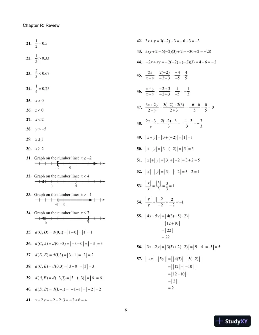 Solution Manual for College Algebra, 11th Edition, page 11