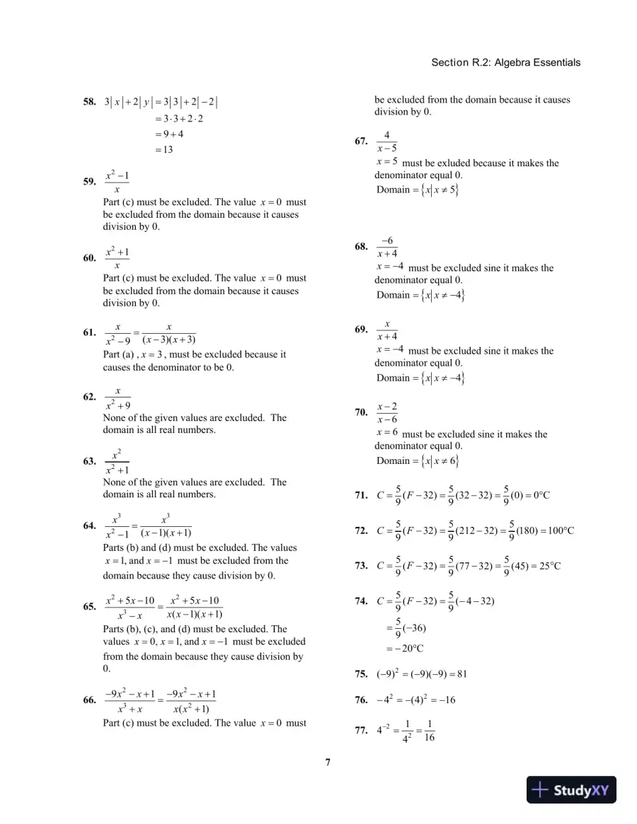 Solution Manual for College Algebra, 11th Edition, page 12