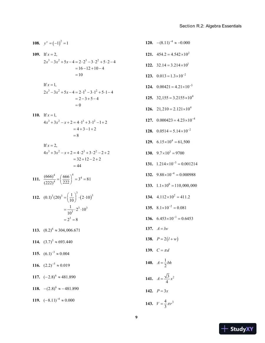 Solution Manual for College Algebra, 11th Edition, page 14