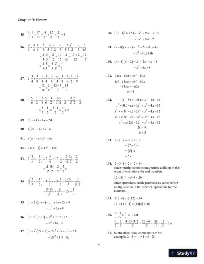 Solution Manual for College Algebra, 11th Edition - Page 9 preview image