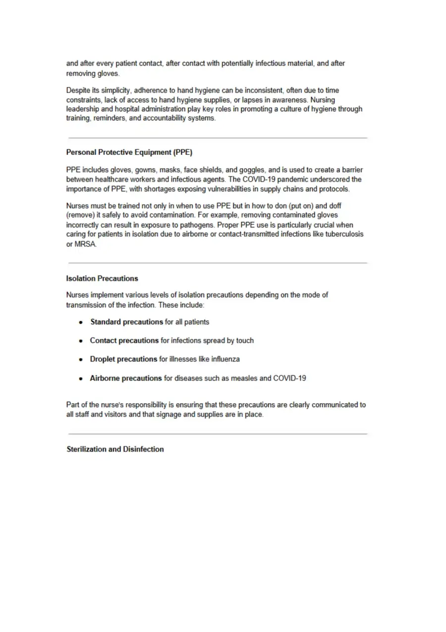 Infection Control in Nursing Practice, page 2