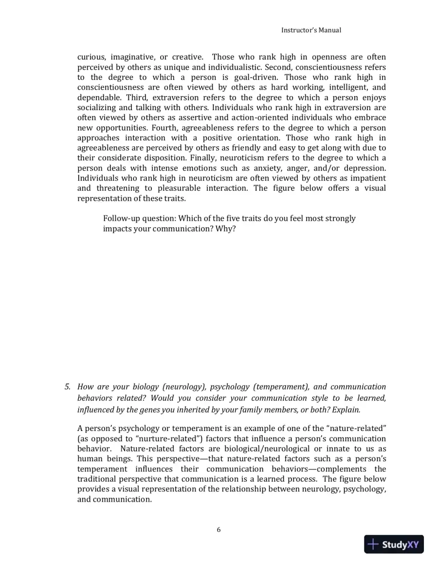 Lecture Notes for Your Interpersonal Communication , 1st Edition, page 22
