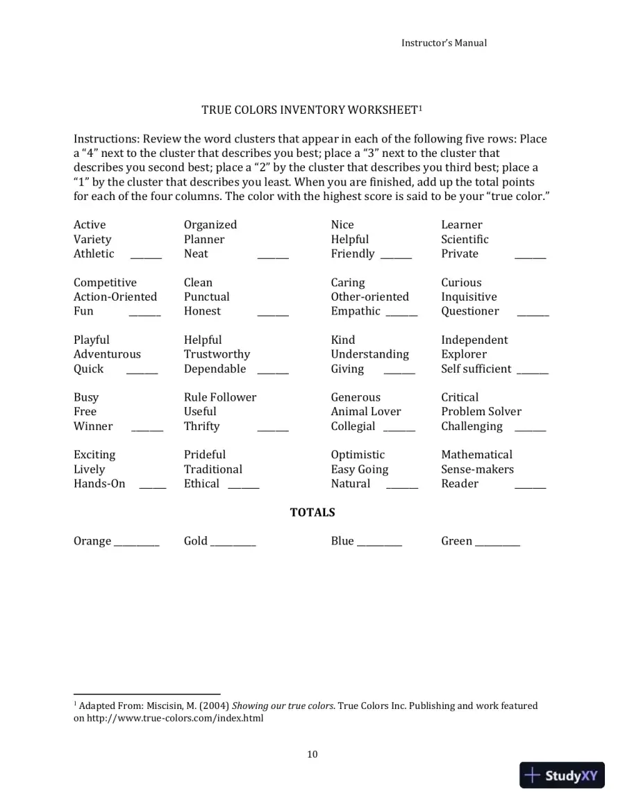 Lecture Notes for Your Interpersonal Communication , 1st Edition, page 26