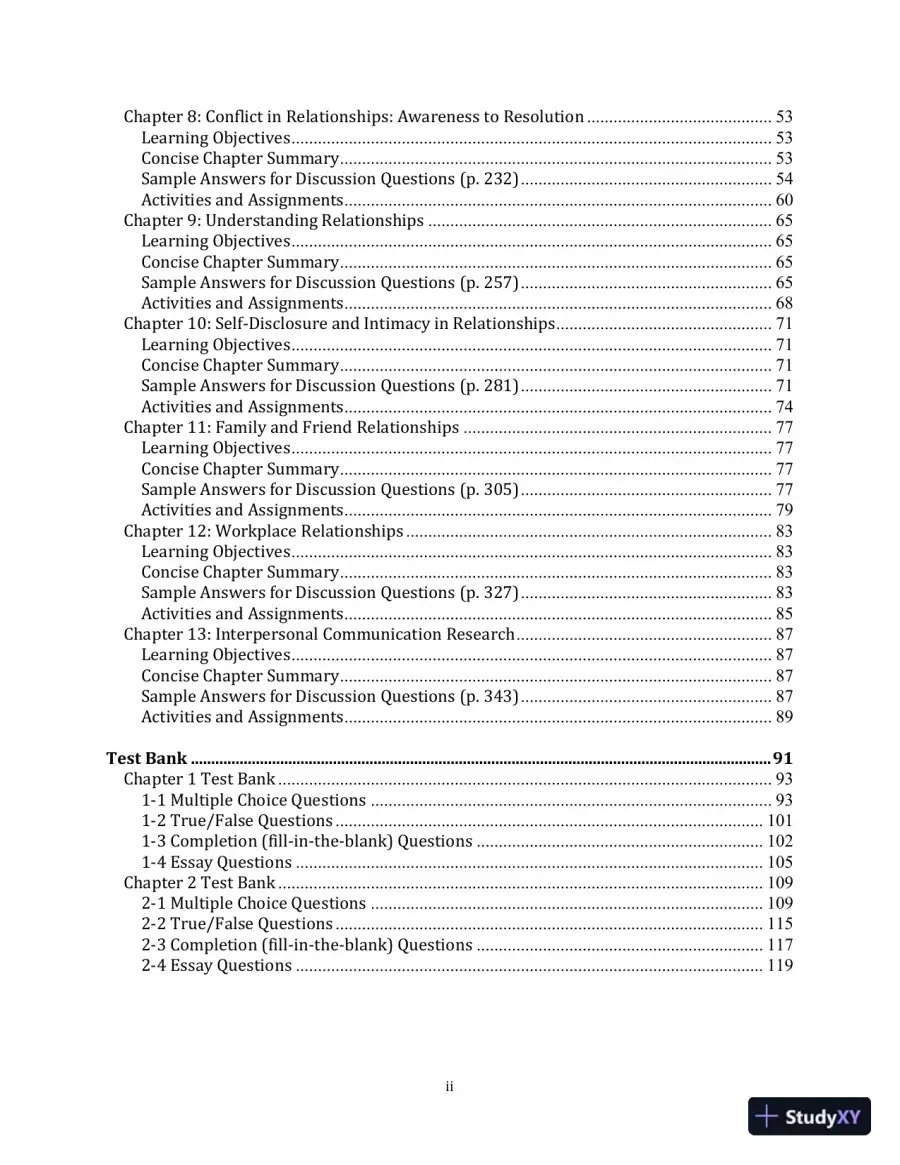 Lecture Notes for Your Interpersonal Communication , 1st Edition, page 4
