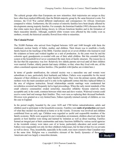 Changing Families : Relationships In Context, Third Canadian Edition Lecture Notes - Page 13 preview image
