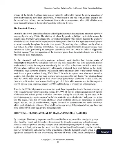 Changing Families : Relationships In Context, Third Canadian Edition Lecture Notes - Page 15 preview image