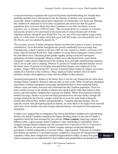 Changing Families : Relationships In Context, Third Canadian Edition Lecture Notes - Page 18 preview image