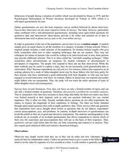 Changing Families : Relationships In Context, Third Canadian Edition Lecture Notes - Page 7 preview image