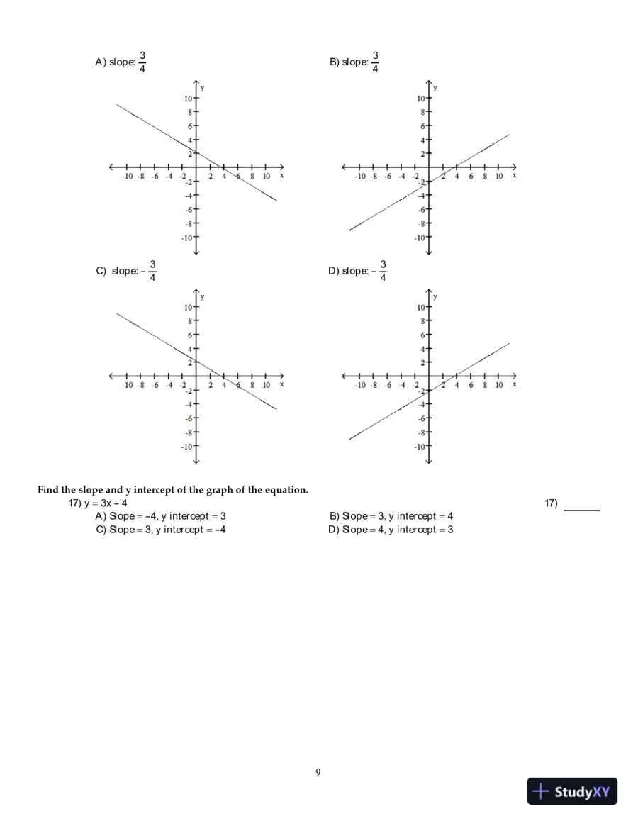 Test Bank for Calculus for Business, Economics, Life Sciences, and Social Sciences, 14th Edition, page 10