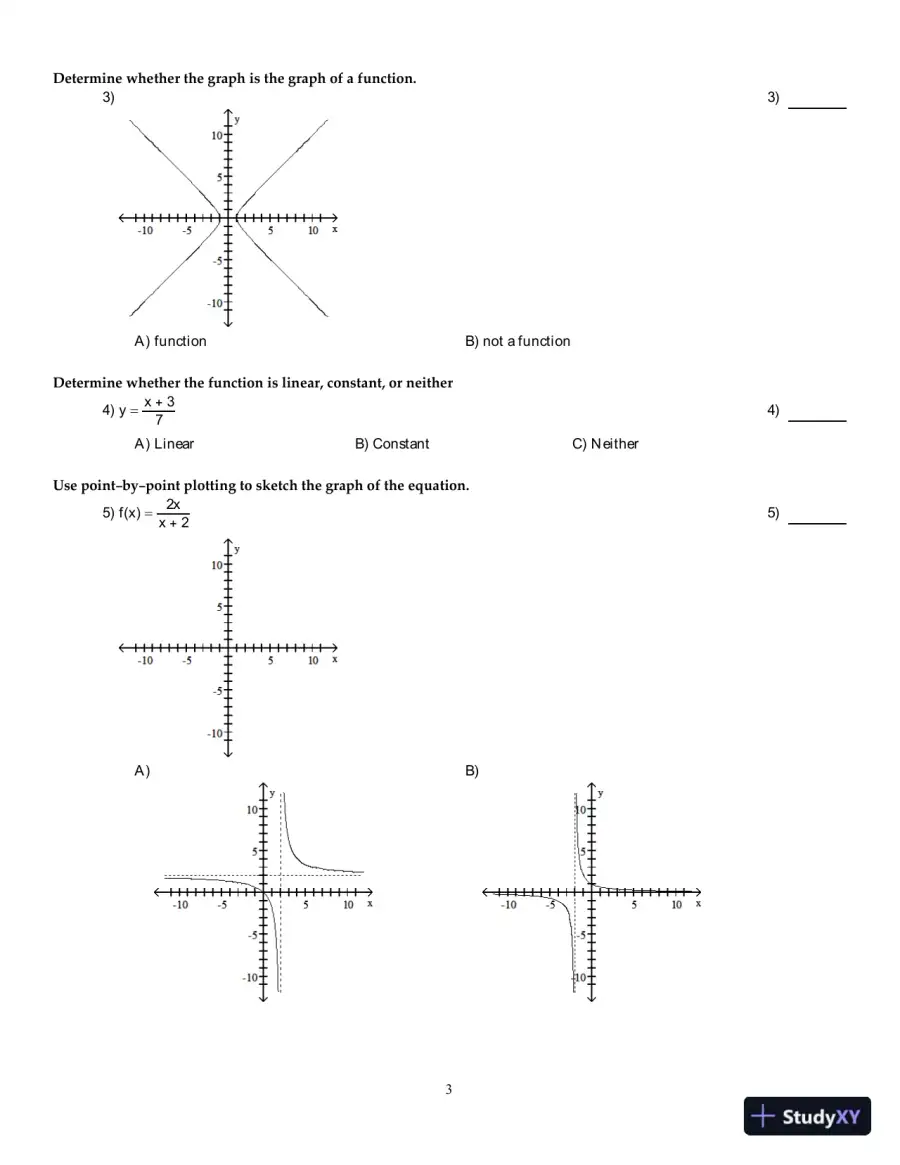 Test Bank for Calculus for Business, Economics, Life Sciences, and Social Sciences, 14th Edition, page 4