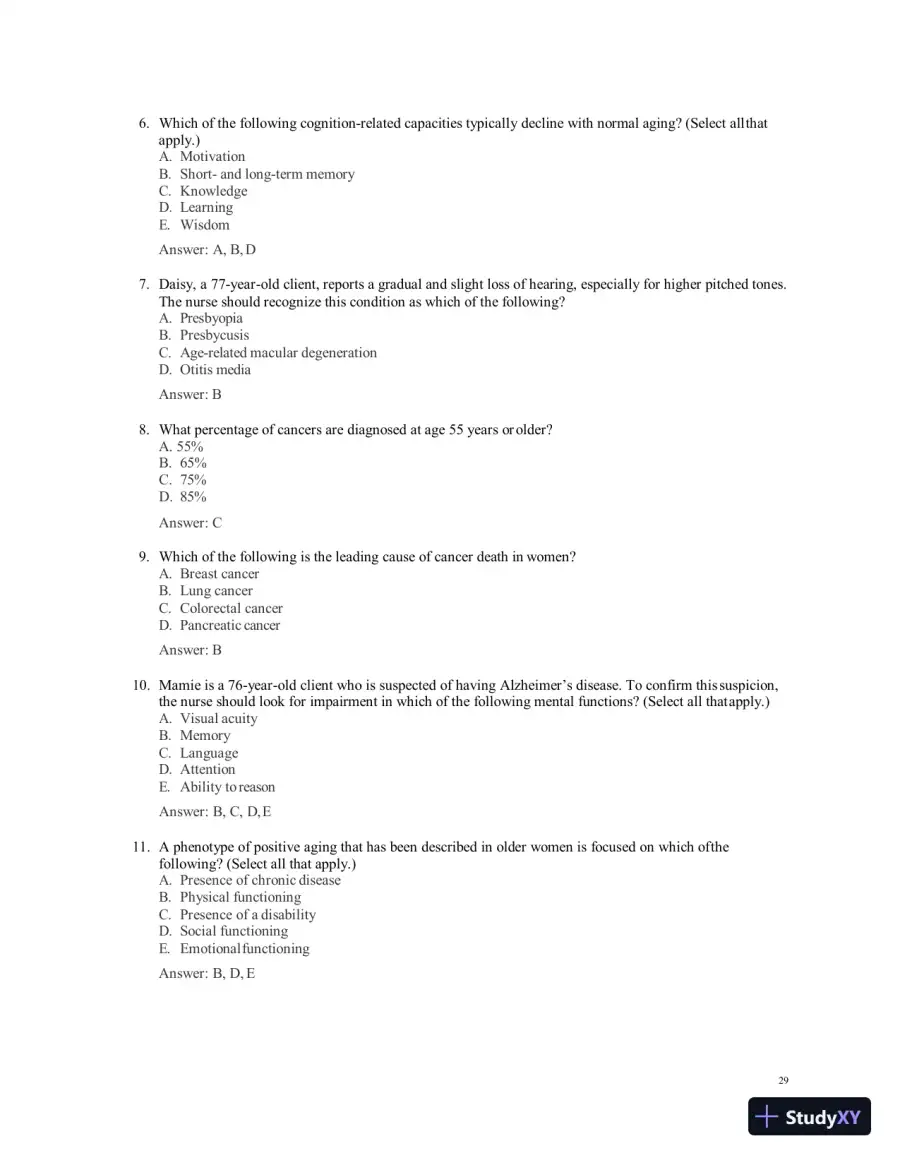Test Bank for Women's Health Care in Advanced Practice Nursing, 2nd Edition (Chapters 1-46), page 30