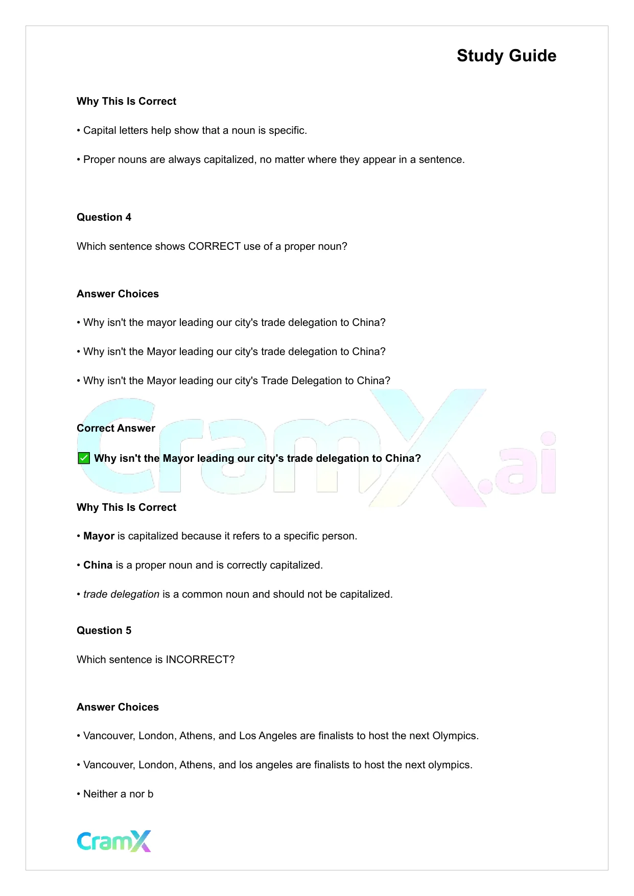 English - Noun Person, Place, Thing, Idea, or Acti - Page 4 preview image
