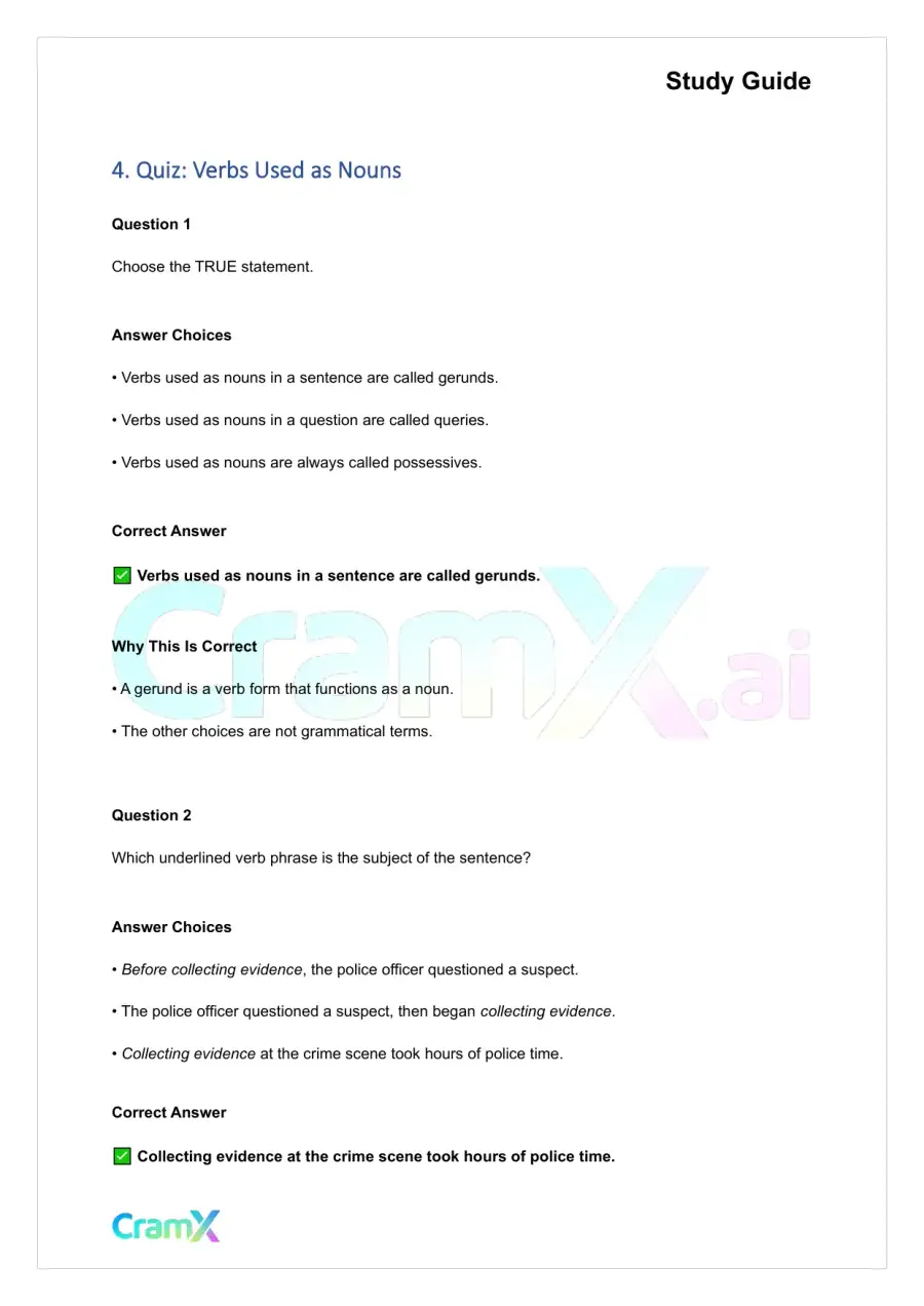 English - Noun Person, Place, Thing, Idea, or Acti, page 7