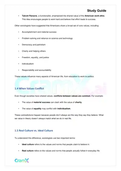 Sociology - Culture and Societies - Page 2 preview image