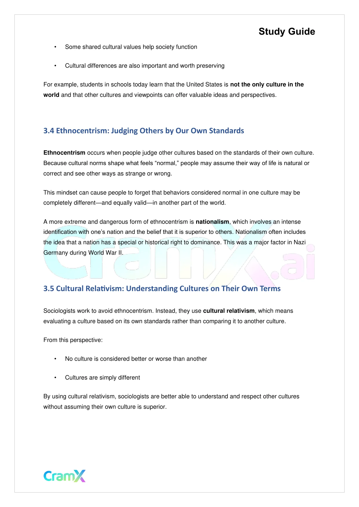 Sociology - Culture and Societies - Page 7 preview image