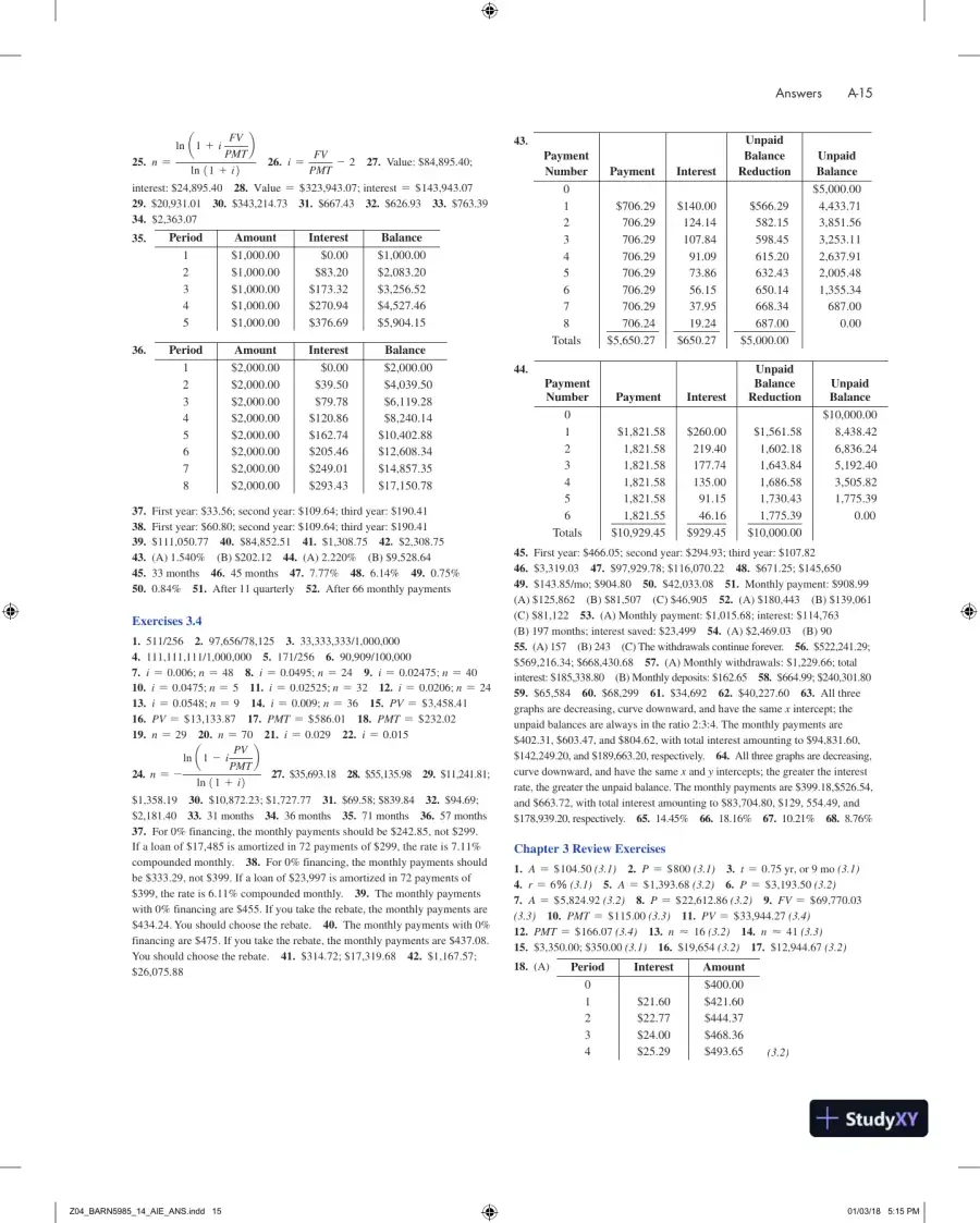 Solution Manual for Finite Mathematics for Business, Economics, Life Sciences, and Social Sciences, 14th Edition, page 17