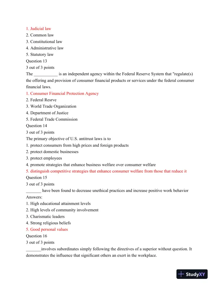 NU MGT400 Week 2 Midterm Exam latest 2015, page 5