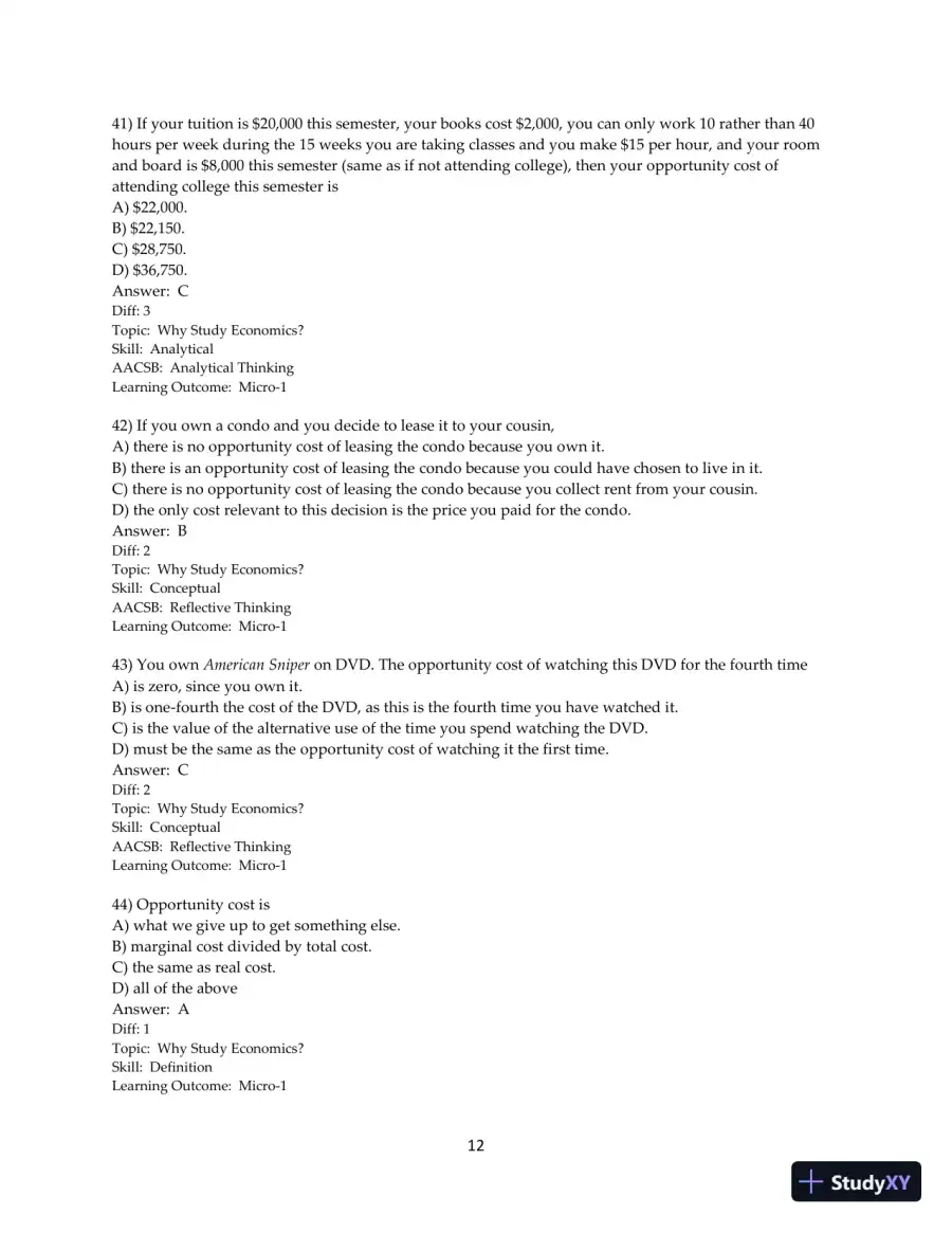 Test Bank for Principles of Macroeconomics, 12th Edition, page 13