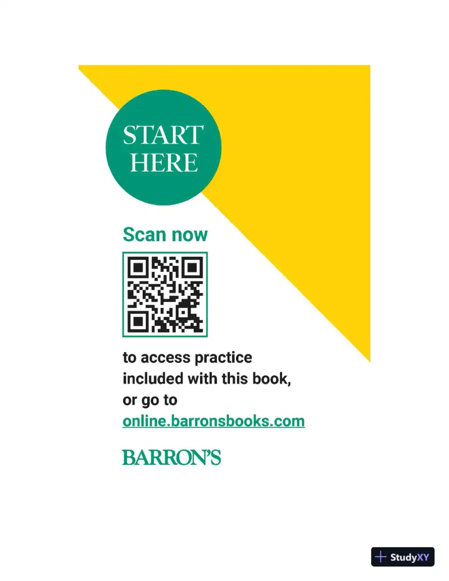 Barron's Biology Practice Plus: 400+ Online Questions and Quick Study Review (2022), page 3