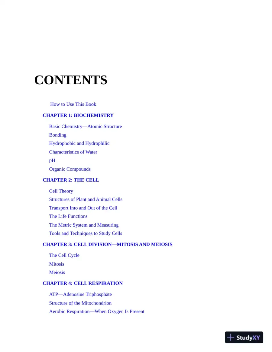 Barron's Biology Practice Plus: 400+ Online Questions and Quick Study Review (2022), page 9