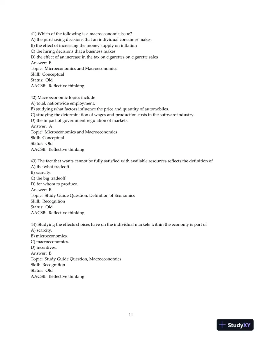 Test Bank For Microeconomics , 13th Edition, page 12