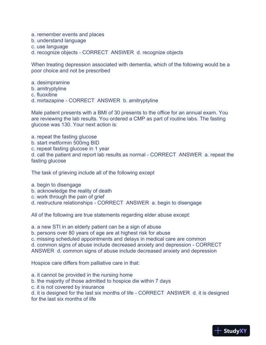 2023-2024 NR601 Pharmacology Final Exam With Answers (100 Solved Questions), page 6