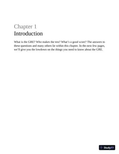 Princeton Review GRE Premium Prep, 2024: 7 Practice Tests + Review and Techniques (2023) - Page 19 preview image