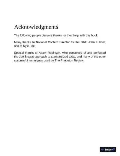 Princeton Review GRE Premium Prep, 2024: 7 Practice Tests + Review and Techniques (2023) - Page 6 preview image