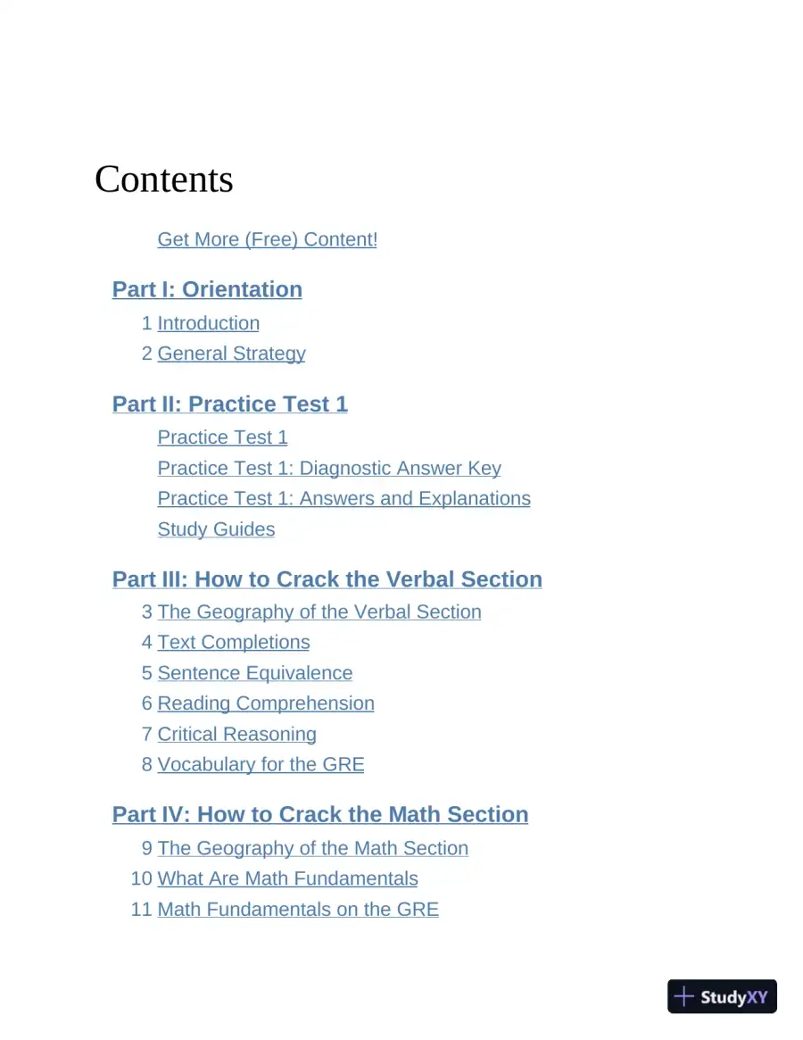 Princeton Review GRE Premium Prep, 2024: 7 Practice Tests + Review and Techniques (2023), page 7