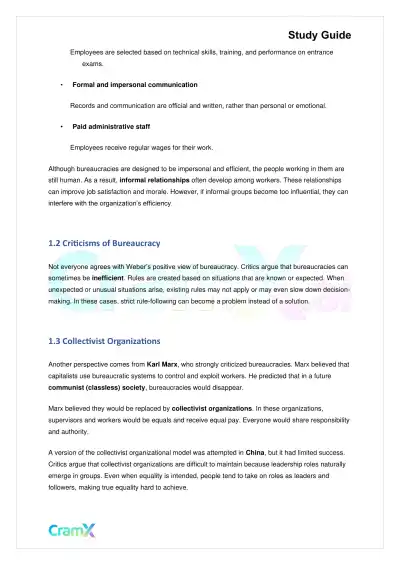 Sociology - Social Groups and Organizations - Page 2 preview image