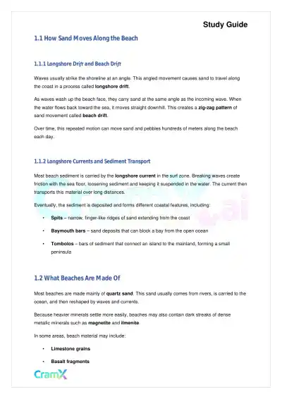 Geology - The Shorelines - Page 2 preview image