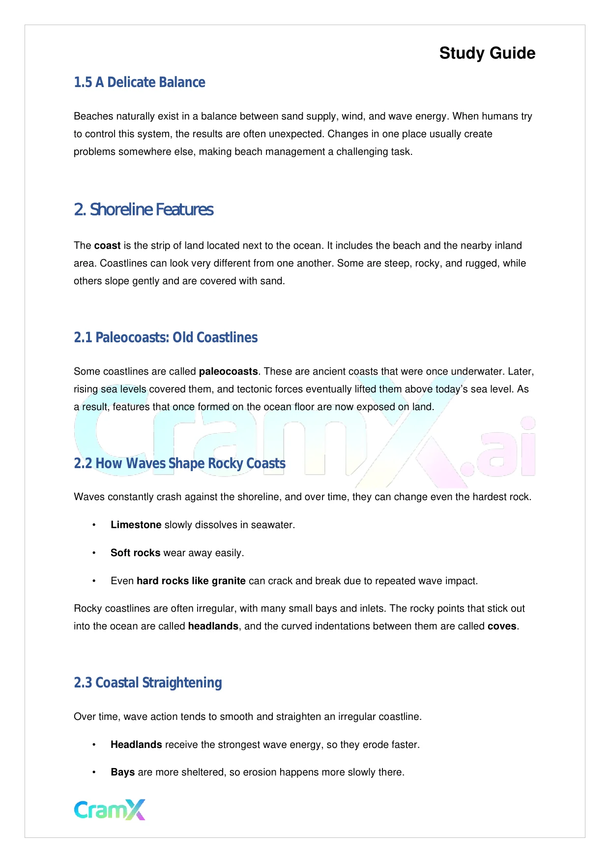 Geology - The Shorelines - Page 4 preview image